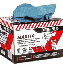 Промышленные салфетки MAX110 в диспенсере